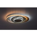 Rabalux 71465 LED přisazené stropní svítidlo Brantiel | 57W integrovaný LED zdroj | 3300lm | 3000-6000K | dálkové ovládání | stmívač | béžová