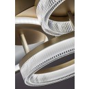 Rabalux 71473 LED přisazené stropní svítidlo Rivona | 38W integrovaný LED zdroj | 3500lm | 3000-6500K | dálkové ovládání | stmívač | zlatá