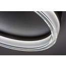 Rabalux 71478 LED přisazené stropní svítidlo Seraphiel | 18W integrovaný LED zdroj | 1110lm | 3000-6500K | dálkové ovládání | stmívač | černá