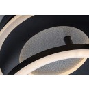 Rabalux 71485 LED přisazené stropní svítidlo Lureo | 24W integrovaný LED zdroj | 1580lm | 3000-6500K | dálkové ovládání | stmívač | černá