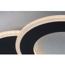 Rabalux 71486 LED přisazené stropní svítidlo Lureo | 24W integrovaný LED zdroj | 1510lm | 3000-6500K | dálkové ovládání | stmívač | černá