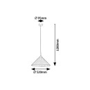 Rabalux 98072164 závěsné stropní svítidlo Linavo E27