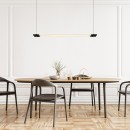 Rabalux 98072169 LED závěsné stropní svítidlo Nivaro  | 28W integrovaný LED zdroj | 3050lm | 3000K