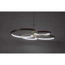 Rabalux 72401 LED závěsné stropní svítidlo Isidora | 70W integrovaný LED zdroj | 5600lm | 3000-6500K | dálkové ovládání | stmívač | na lanku | béžová