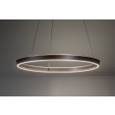 Rabalux 72402 LED závěsné stropní svítidlo Nevira | 36W integrovaný LED zdroj | 2520lm | 3000-6500K | dálkové ovládání | stmívač | na lanku | hnědá