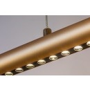 Rabalux 72463 LED závěsné stropní svítidlo Olyssia | 24W integrovaný LED zdroj | 1300lm | 3000K | na lanku | zlatá