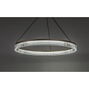 Rabalux 72471 LED závěsné stropní svítidlo Rivona | 24W integrovaný LED zdroj | 1700lm | 3000-6500K | dálkové ovládání | stmívač | na lanku | zlatá