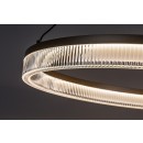 Rabalux 72471 LED závěsné stropní svítidlo Rivona | 24W integrovaný LED zdroj | 1700lm | 3000-6500K | dálkové ovládání | stmívač | na lanku | zlatá