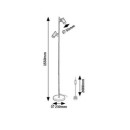 Rabalux 98073046 stojací lampa Maximilian  GU10
