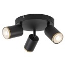 Rabalux 73109 bodové stropní svítidlo Nolie GU10 | černá
