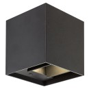 Rabalux 7396 venkovní nástěnné svítidlo Solin 1x42W | G9 | IP54 - černá