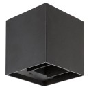 Rabalux 7396 venkovní nástěnné svítidlo Solin 1x42W | G9 | IP54 - černá