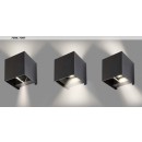 Rabalux 7396 venkovní nástěnné svítidlo Solin 1x42W | G9 | IP54 - černá