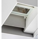 Rabalux 7397 venkovní nástěnné svítidlo Solin 1x42W | G9 | IP54 - bílá