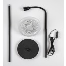 Rabalux 74031 stojací lampa Venturo | 16W E27 | 1600lm | 3000-6500K | s vypínačem | černá
