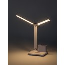 Rabalux 74032 LED stolní lampička Elumo | 5W integrovaný LED zdroj | 300lm | 3000/4000/6000K | s vypínačem | stmívač | bílá