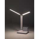 Rabalux 74032 LED stolní lampička Elumo | 5W integrovaný LED zdroj | 300lm | 3000/4000/6000K | s vypínačem | stmívač | bílá