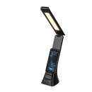 Rabalux 74036 LED stolní lampička Serilo | 6W integrovaný LED zdroj | 360lm | 3000/4000/6000K | s vypínačem | stmívač | černá