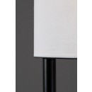 Rabalux 74106 stojací lampa Bronn E27 | s vypínačem | černá
