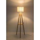 Rabalux 74108 stojací lampa Trevia E27 | s vypínačem | béžová