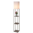 Rabalux 74192 stojací lampa Bronn E27 | s vypínačem | béžová