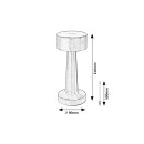 Rabalux 98074208 LED stolní lampička Senan  | 2,7W integrovaný LED zdroj | 40lm | 3000+4500+6500K