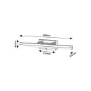 Rabalux 98075016 LED nástěnné svítidlo nad zrcadlo Turgon | 13W integrovaný LED zdroj | 1190lm | 3000+4000+6000K