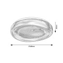 Rabalux 75060 LED koupelnové stropní svítidlo Dolcino | 36W integrovaný LED zdroj | 2900lm | 4000K | bílá
