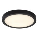 Rabalux 75076 LED venkovní stropní svítidlo ShaunPlus | 30W integrovaný LED zdroj | 3000lm | 4000K | černá