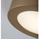 Rabalux 75077 LED venkovní stropní svítidlo ShaunPlus | 7W integrovaný LED zdroj | 660lm | 4000K | zlatá