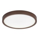 Rabalux 75080 LED venkovní stropní svítidlo Maurec | 18W integrovaný LED zdroj | 1540lm | 3000/4000/6000K | hnědá