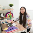 Rabalux 98076008 LED stolní lampička Rainbow2  | 25W integrovaný LED zdroj | 24lm | 3000K