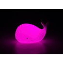 Rabalux 76041 LED stolní lampička Lightimals | 0,1W integrovaný LED zdroj | s vypínačem | rgb - barevné | bílá