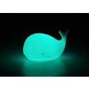 Rabalux 76041 LED stolní lampička Lightimals | 0,1W integrovaný LED zdroj | s vypínačem | rgb - barevné | bílá