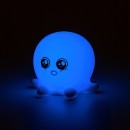 Rabalux 76044 LED stolní lampička Lightimals | 0,1W integrovaný LED zdroj | s vypínačem | rgb - barevné | bílá