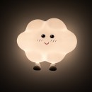 Rabalux 76045 LED stolní lampička Dreamies | 3W integrovaný LED zdroj | 40lm | 3000K | s vypínačem | rgb - barevné | bílá