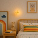 Rabalux 76046 LED stolní lampička Dreamies | 3W integrovaný LED zdroj | 40lm | 3000K | s vypínačem | rgb - barevné