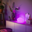 Philips Hue  8721103118813 LED stolní lampička Flourish  | 8W integrovaný LED zdroj | 1100lm | rgb - barevné | stmívač | bílá