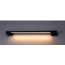 Rabalux 77053 LED venkovní nástěnné svítidlo Zilina | 8W integrovaný LED zdroj | 350lm | 3000K | černá