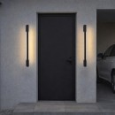 Rabalux 77053 LED venkovní nástěnné svítidlo Zilina | 8W integrovaný LED zdroj | 350lm | 3000K | černá
