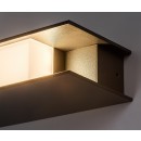 Rabalux 77063 LED venkovní nástěnné svítidlo Kioni | 13W integrovaný LED zdroj | 680lm | 3000K | antracit