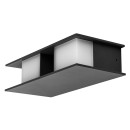 Rabalux 77063 LED venkovní nástěnné svítidlo Kioni | 13W integrovaný LED zdroj | 680lm | 3000K | antracit