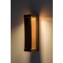 Rabalux 77068 LED venkovní nástěnné svítidlo Bradu | 12W integrovaný LED zdroj | 890lm | 3000K | hnědá