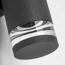 Rabalux 77072 venkovní nástěnné svítidlo Tornio GU10 | antracit