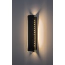 Rabalux 77077 LED venkovní nástěnné svítidlo Pemba | 18W integrovaný LED zdroj | 1300lm | 3000K | černá