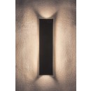 Rabalux 77077 LED venkovní nástěnné svítidlo Pemba | 18W integrovaný LED zdroj | 1300lm | 3000K | černá