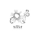 Rabalux 98077165 LED solární venkovní závěsný řetěz Zirc | 4W integrovaný LED zdroj | 35lm | 2700K