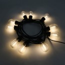 Rabalux 98077165 LED solární venkovní závěsný řetěz Zirc | 4W integrovaný LED zdroj | 35lm | 2700K