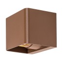 Rabalux 98077169 LED venkovní nástěnné svítidlo Hallstatt | 10W integrovaný LED zdroj | 320lm | 3000K