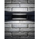 Rabalux 77179 LED venkovní nástěnné svítidlo Gerla | 9W integrovaný LED zdroj | 400lm | 3000K | antracit